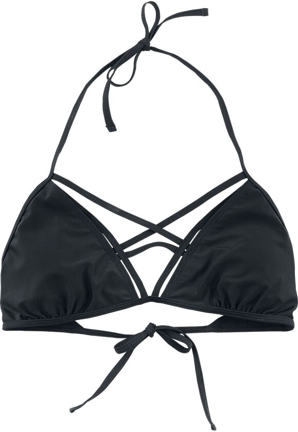 Goth Bikinitopp - Mix og Match - M til XXL - Damer - svart