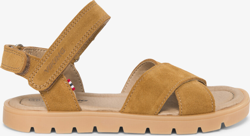 Lerk Barefoot Sandal 2V Camel