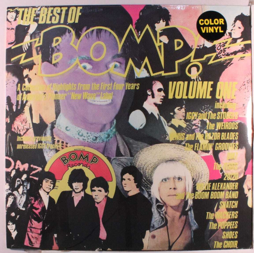 The Various Artists The Best Of Bomp LP/Vinyl