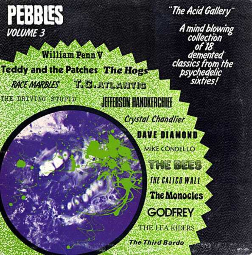 The Various Artists Pebbles Vol. 3 LP/Vinyl