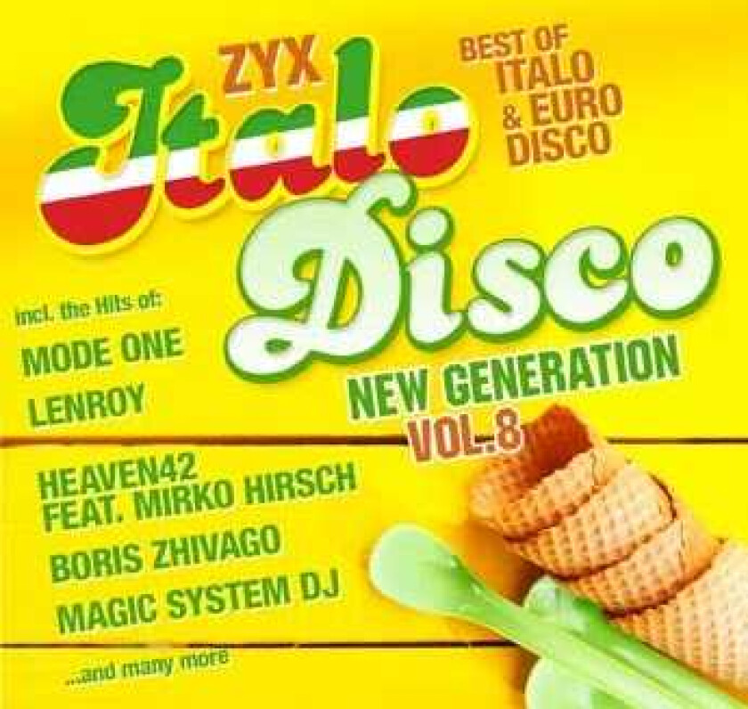 The Various Artists Zyx Italo Disco New Generation 8 CD