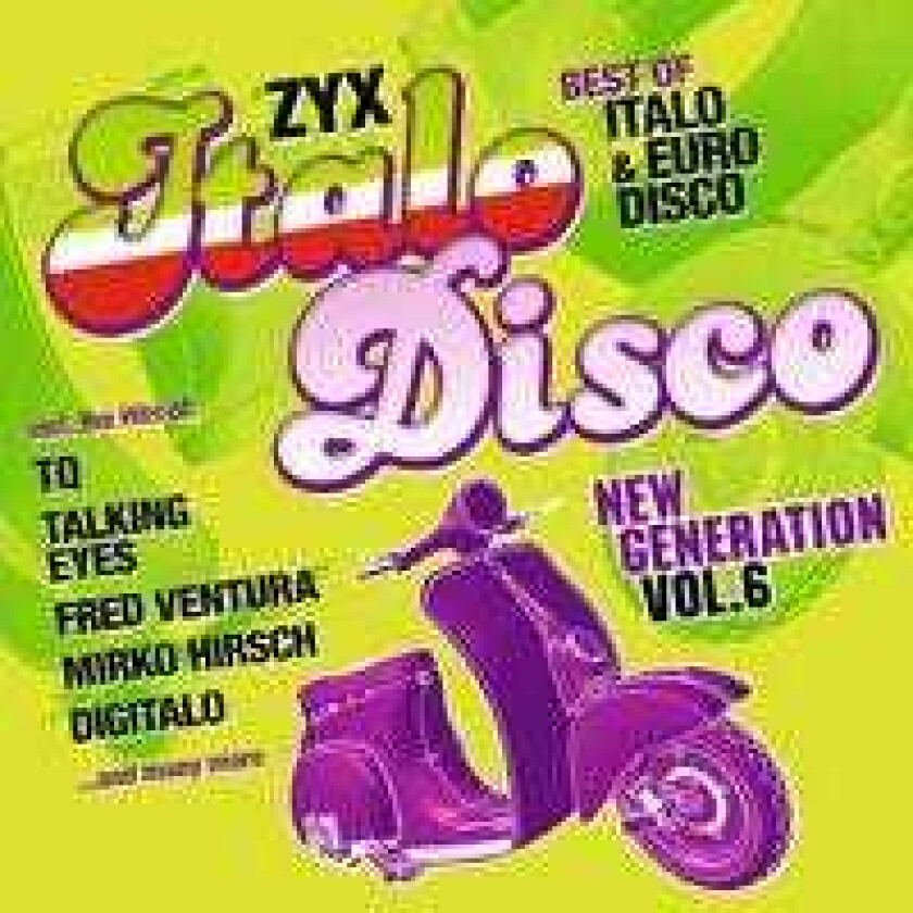 The Various Artists Zyx Italo Disco New Generation 6 CD