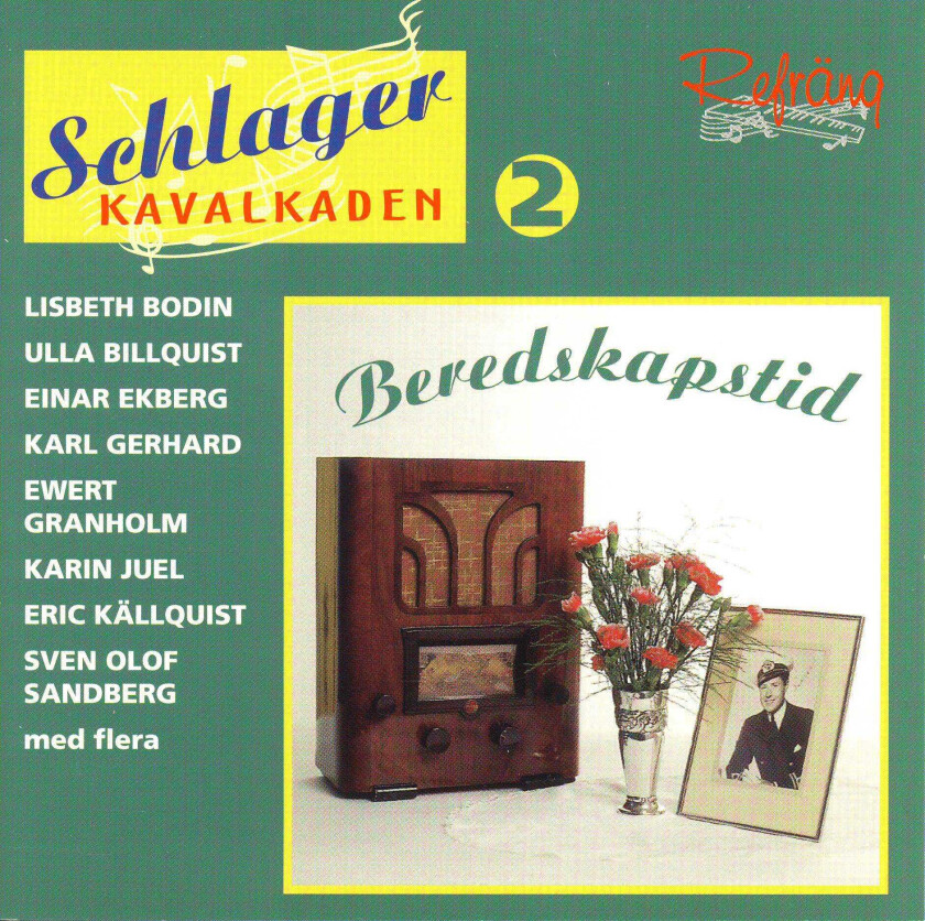 The Various Artists Schlagerkavalkaden 2 Beredskapstid CD