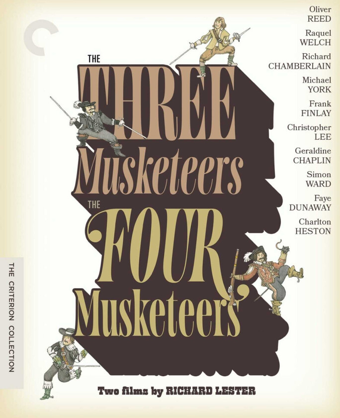 The Three Musketeers / The Four Musketeers: Two Films by Richard Lester Bluray