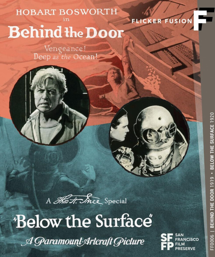 Behind the Door (1919) + Below the Surface (1920) Bluray