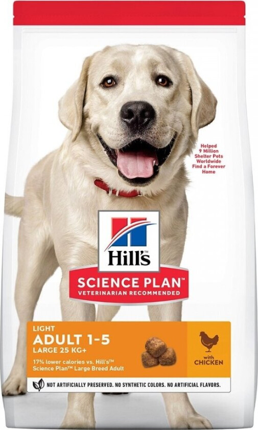 Hill's Science Plan Dog Adult Light Large Breed Chicken (14 kg)
