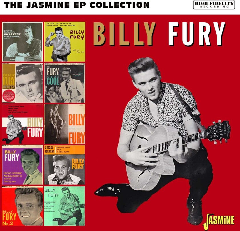 Billy Fury The Jasmine Ep Collection CD