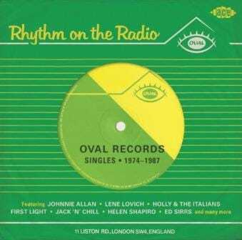 Diverse Artister Rhythm On The Radio;oval Records 7487 CD