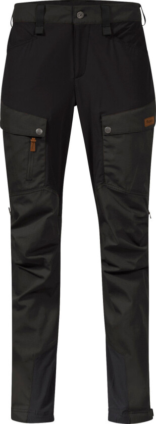 Women's Nordmarka Favor Outdoor Pants 42, Dark Shadow Grey/Black