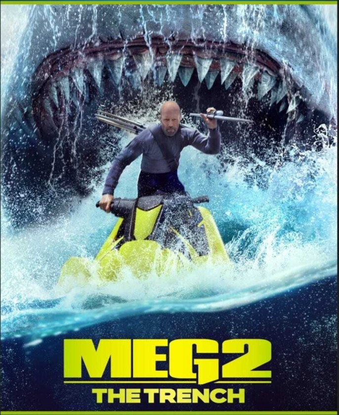 Meg 2: The Trench Bluray
