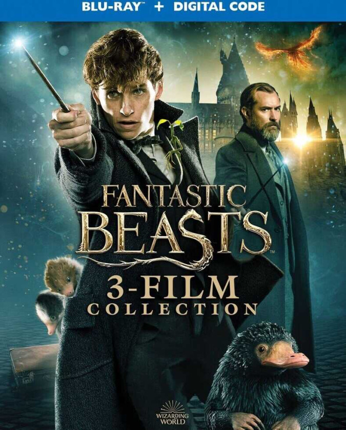 Fantastic Beasts 3Film Collection Bluray