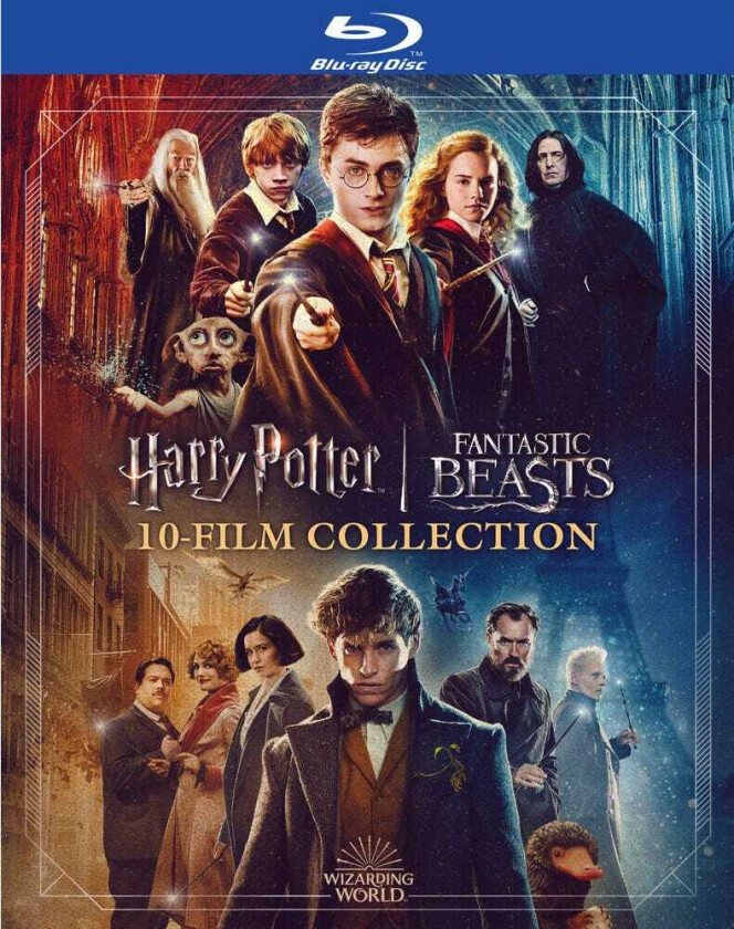 Wizarding World 10Film Collection Bluray