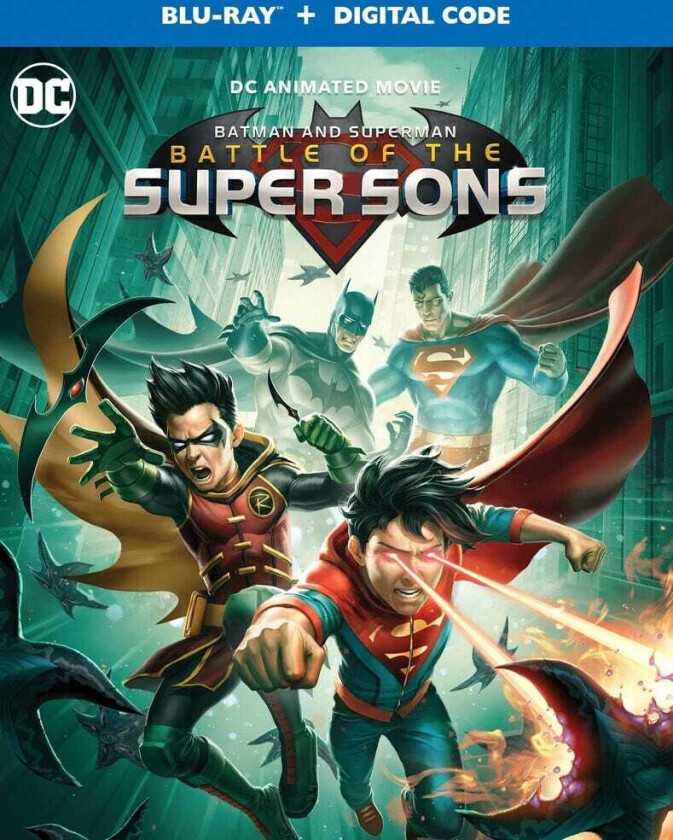Batman & Superman: Battle Of The Super Sons Bluray