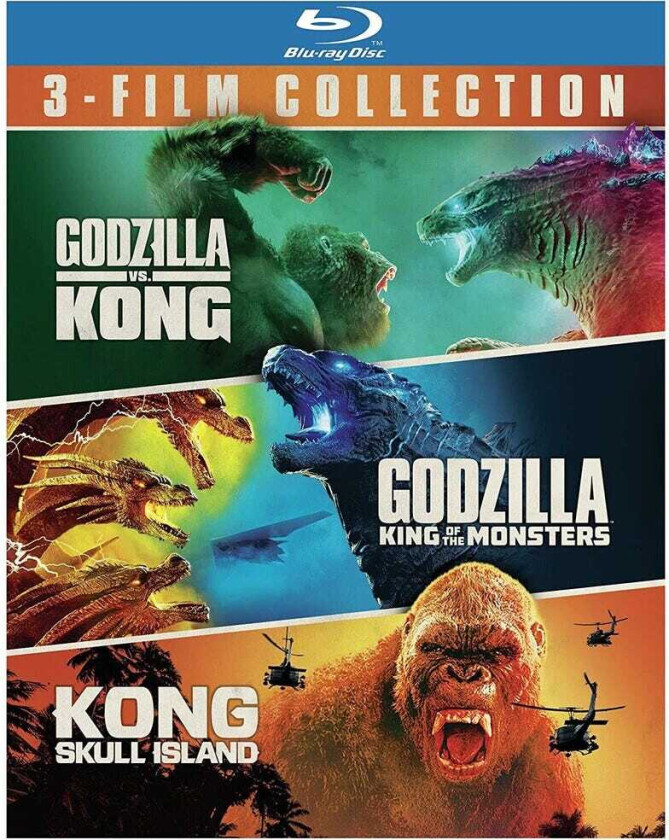 Godzilla Vs Kong / Godzilla: King Of The Monsters Bluray