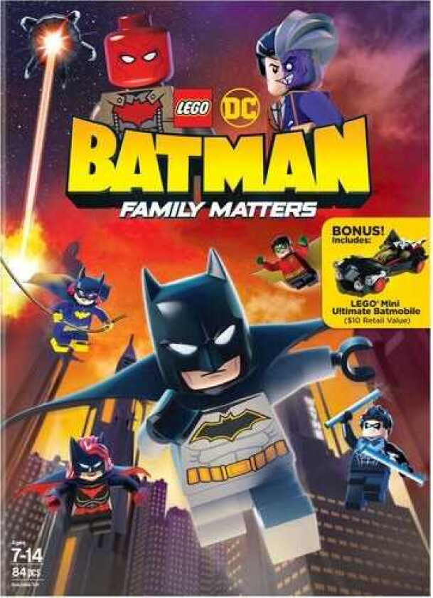 Lego Dc: Batman Family Matters DVD