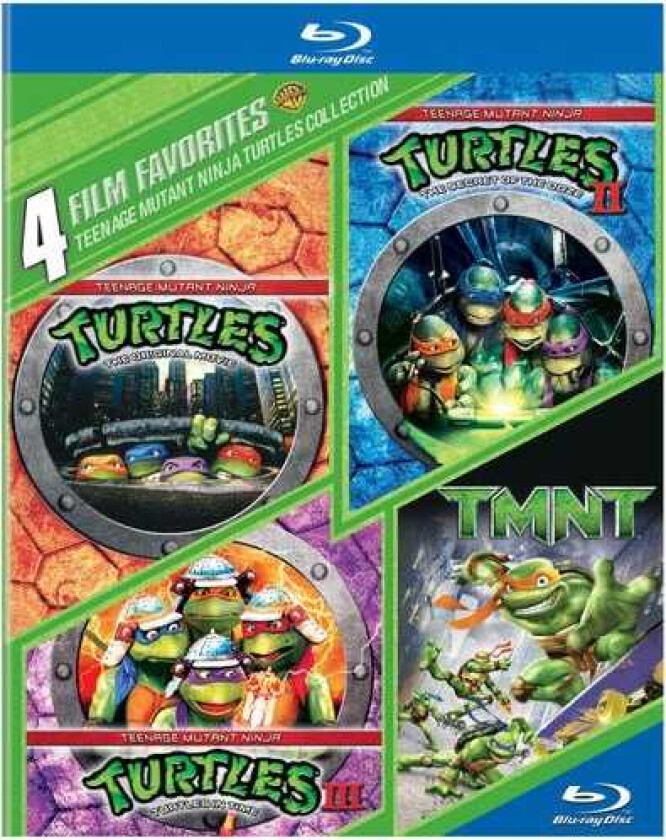 4 Film Favorites: Teenage Mutant Ninja Bluray