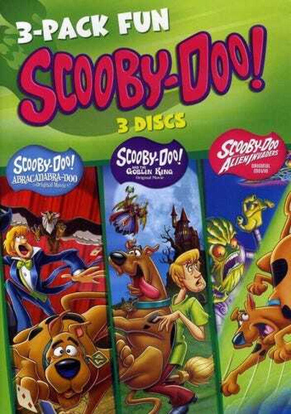 Bilde av Scooby Doo 3Pack Fun DVD