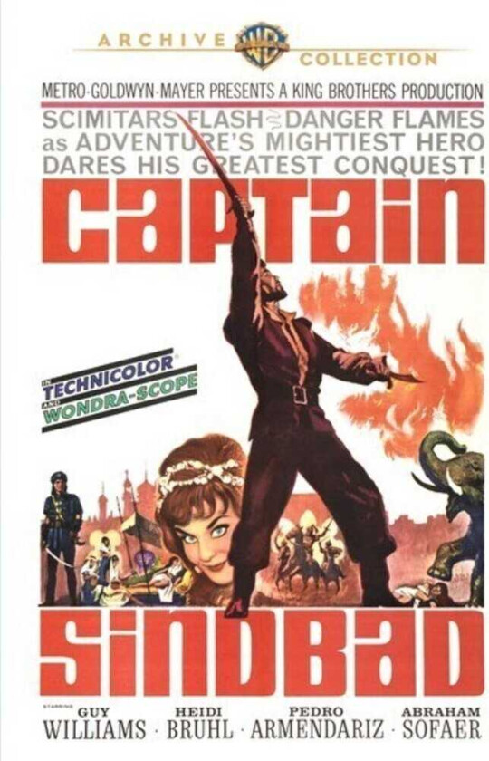 Captain Sindbad DVD