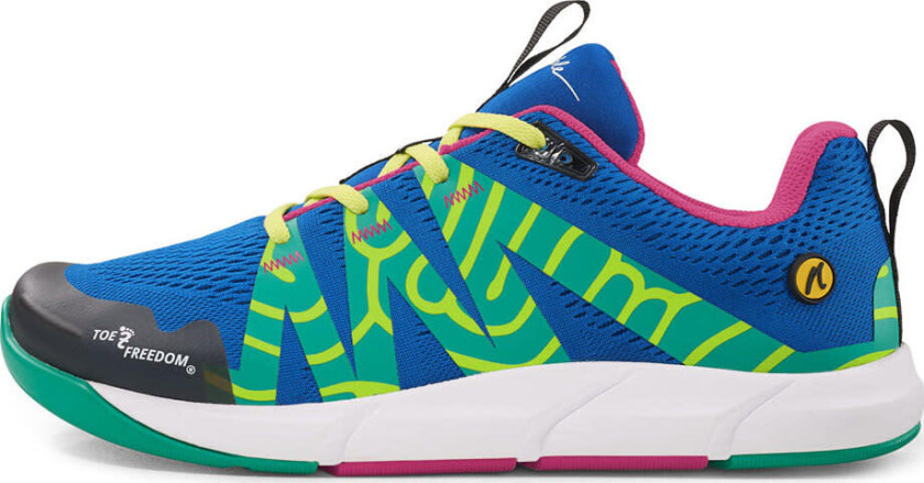 NimbleToes Road Addict Herre Blue/Green 43