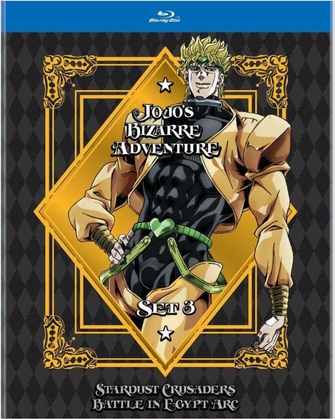 Jojo's Bizarre Adventure Set 3: Stardust Crusaders Bluray