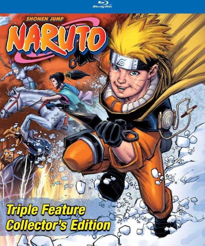 Naruto Triple Feature Collector's Edition Bluray