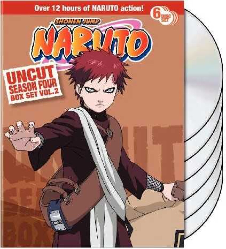 Naruto Uncut Season 4 V.2 Box Set