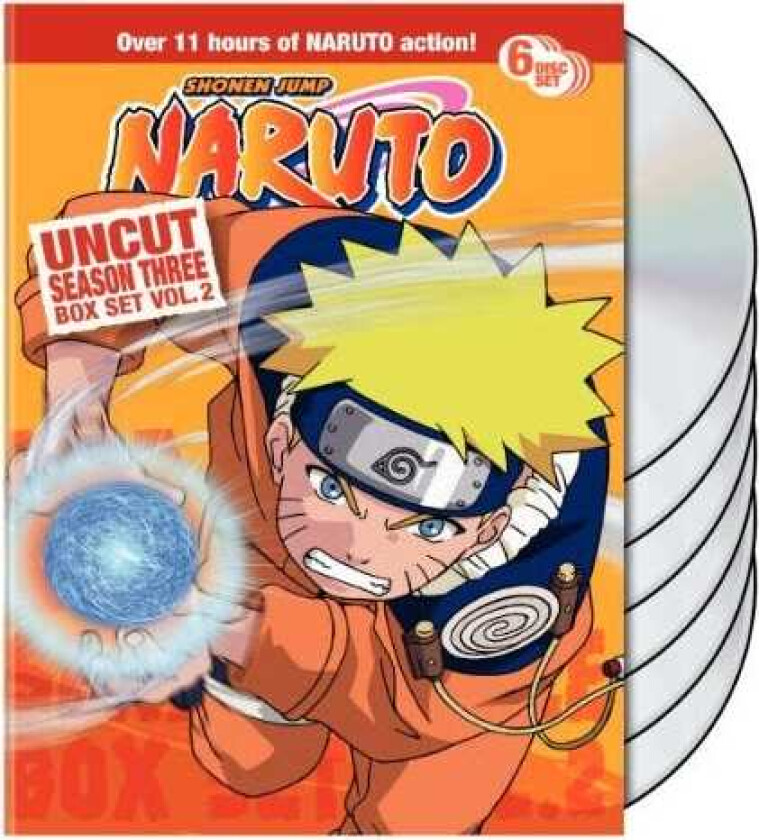 Naruto Uncut Season 3 V.2 Box Set