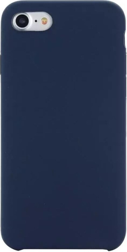 iPhone 7 / 8 / SE (2020 / 2022) Soft Silicone Case - Mørkeblå Vol. 2