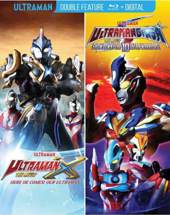 Ultraman X & Ginga S Movie Double Feature Bluray