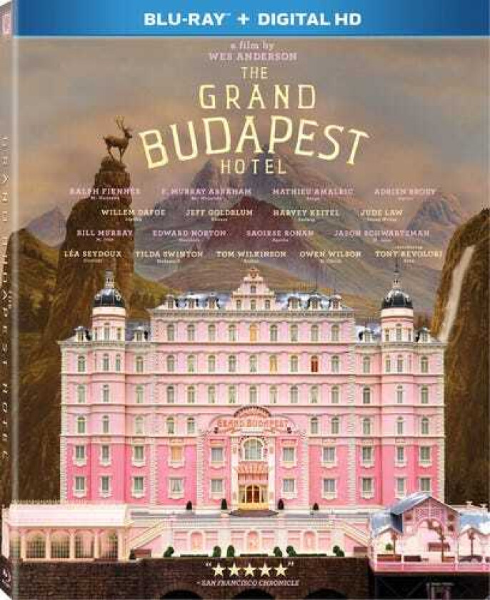 Grand Budapest Hotel Bluray