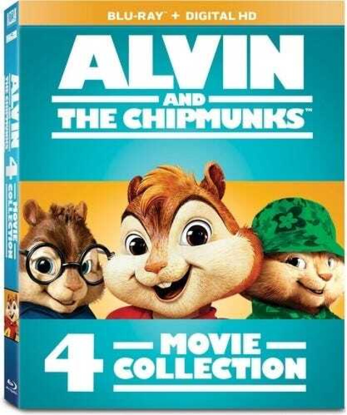 Alvin & The Chipmunks 4Movie Collection Bluray