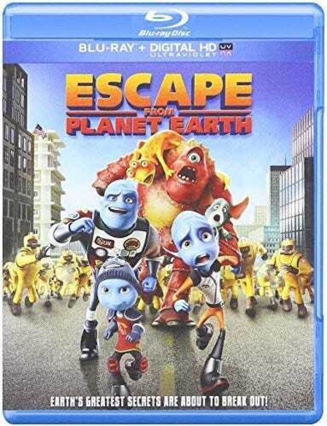 Escape From Planet Earth Bluray