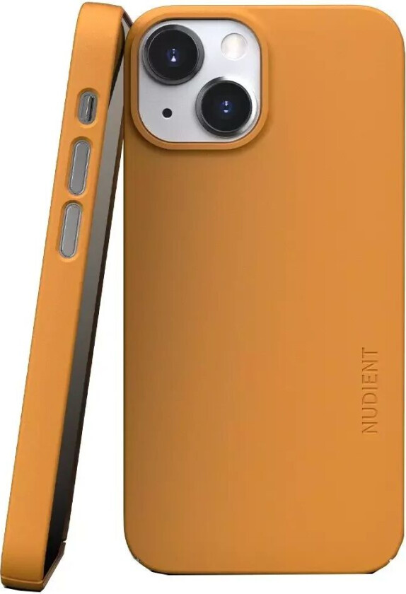 Thin Case V3 iPhone 13 Mini Deksel - Saffron Yellow