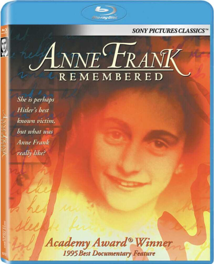 Anne Frank Remembered Bluray