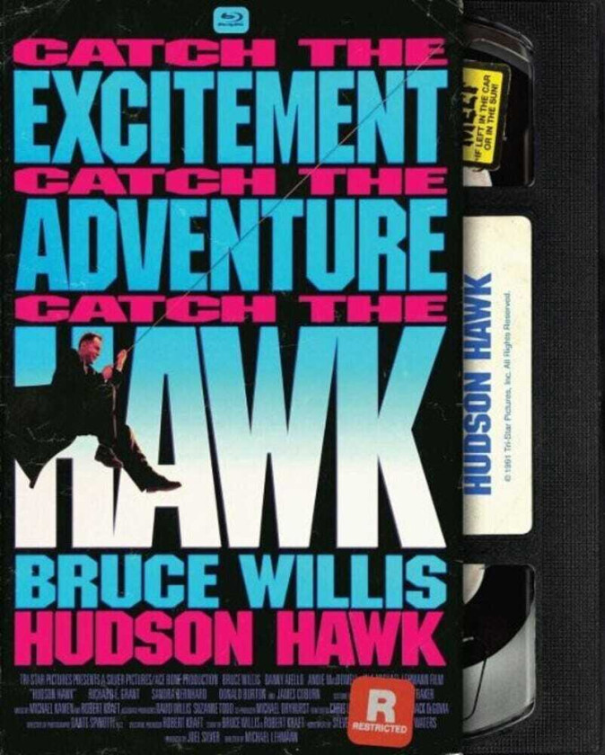 Hudson Hawk Retro Vhs Bluray