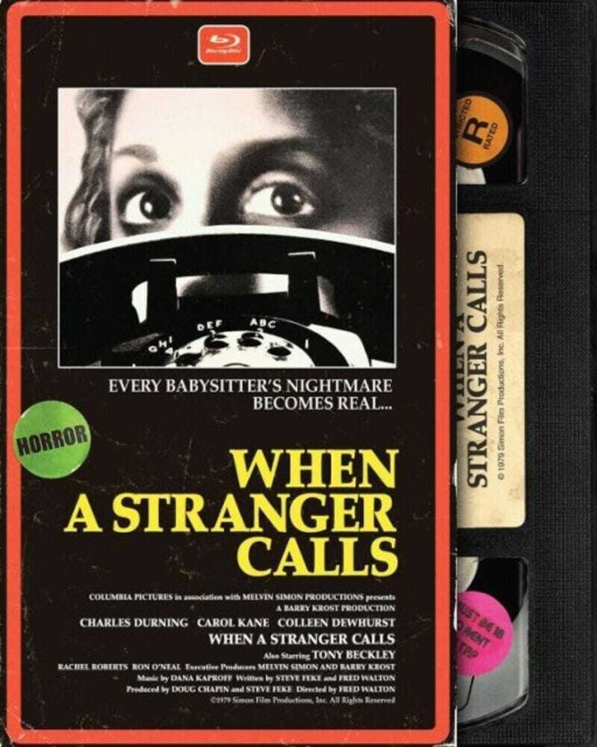 Bilde av When A Stranger Calls Retro Vhs Bluray