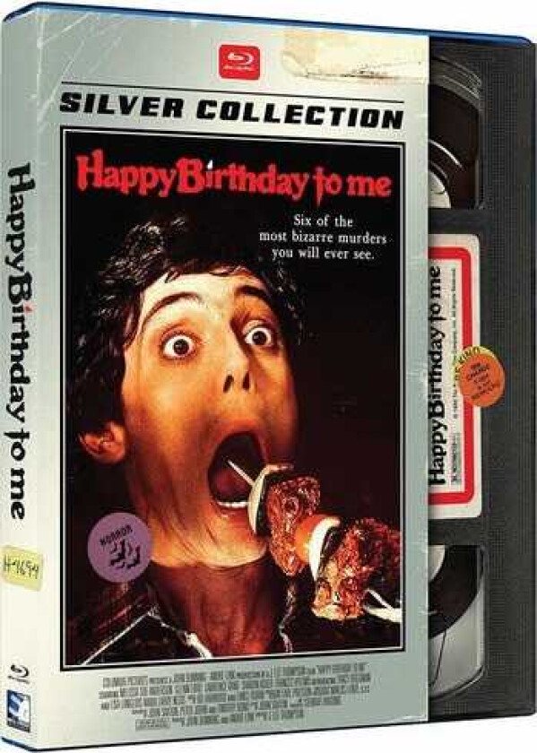 Happy Birthday To Me Retro Vhs Bluray