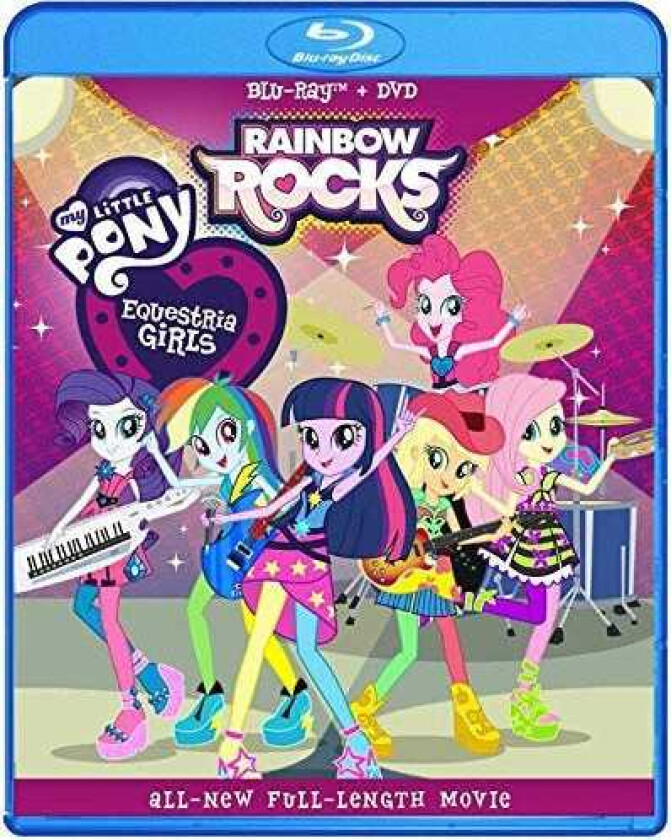 My Little Pony Equestria Girls Rainbow Rocks Bluray