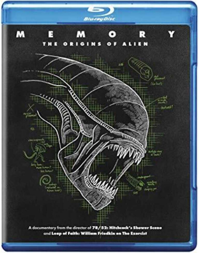 Memory The Origins Of Alien BluRay Bluray