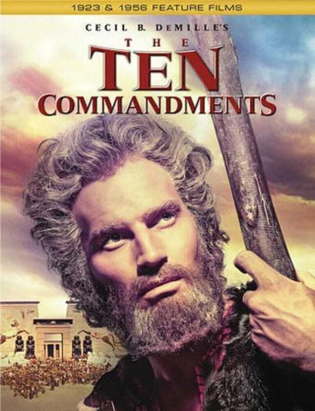 Ten Commandments (1923 & 1956) Bluray