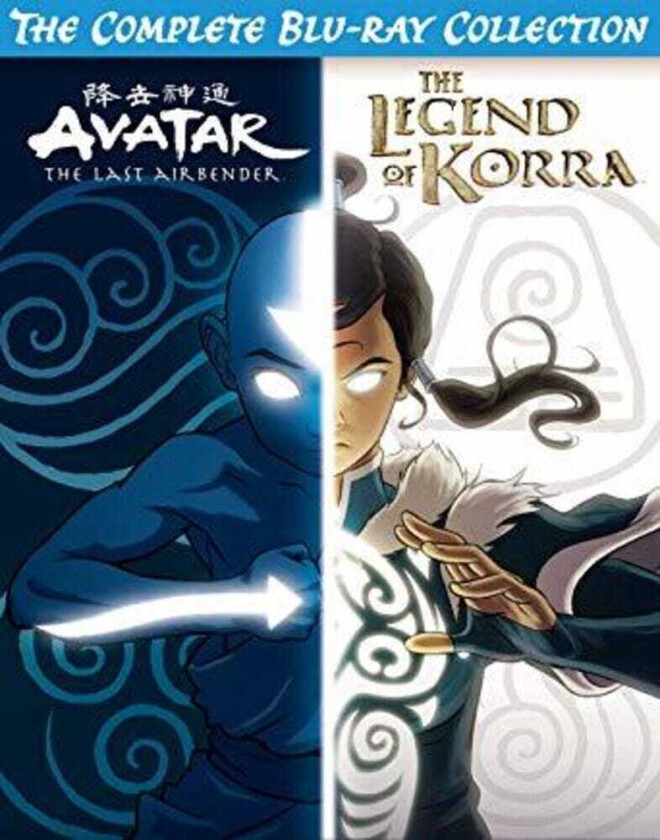 Avatar & Legend Of Korra Complete Series Collection Bluray