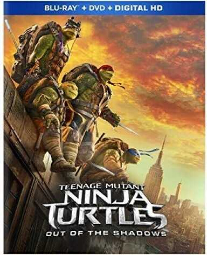 Teenage Mutant Ninja Turtles: Out Of The Shadows Bluray