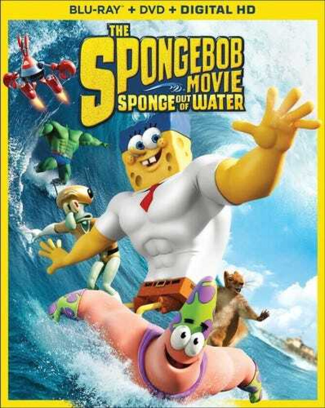 Spongebob Movie: Sponge Out Of Water Bluray