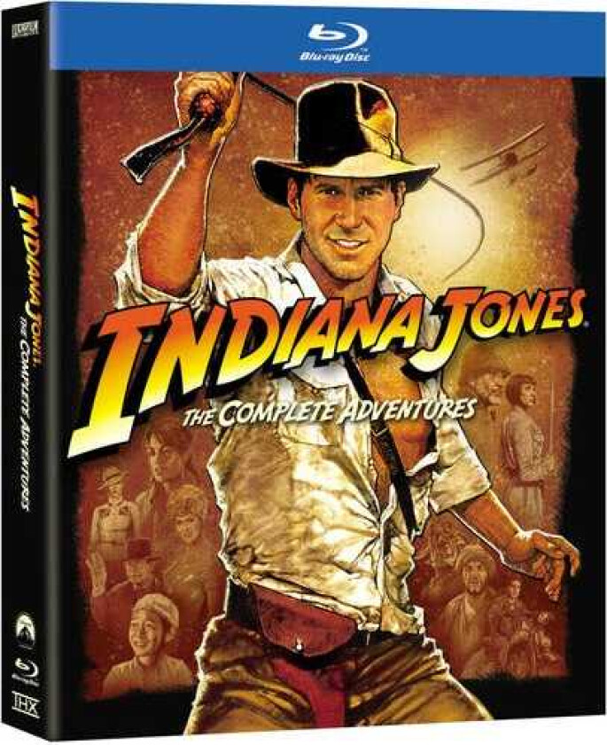 Indiana Jones: The Complete Adventures Bluray