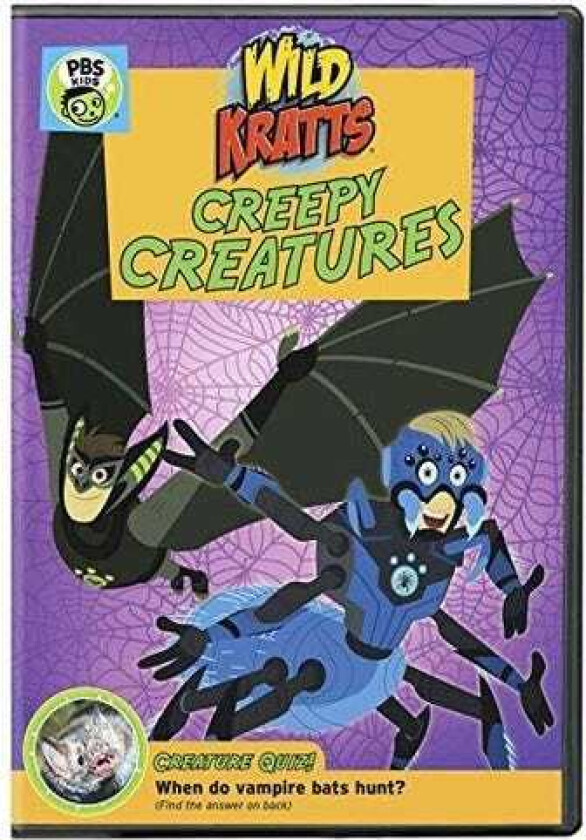 Wild Kratts: Creepy Creatures DVD