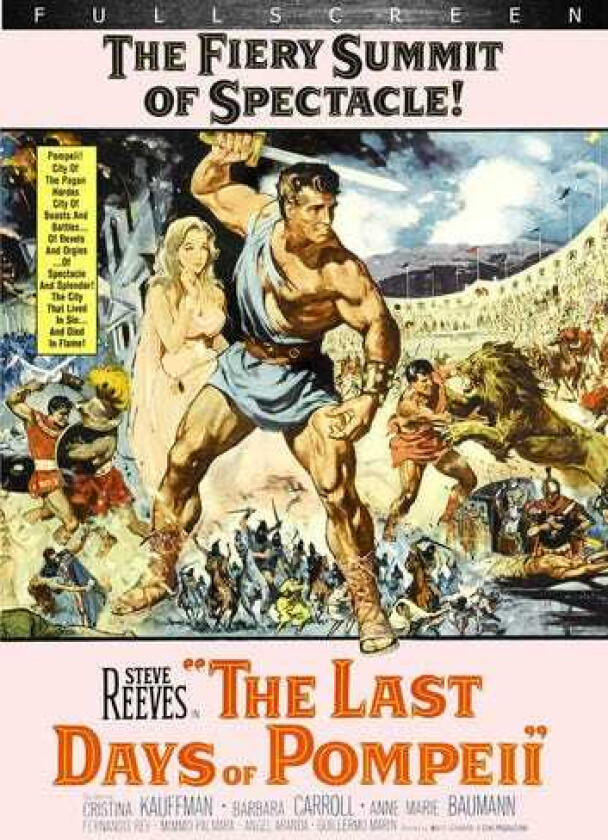 Last Days Of Pompeii ('59) DVD