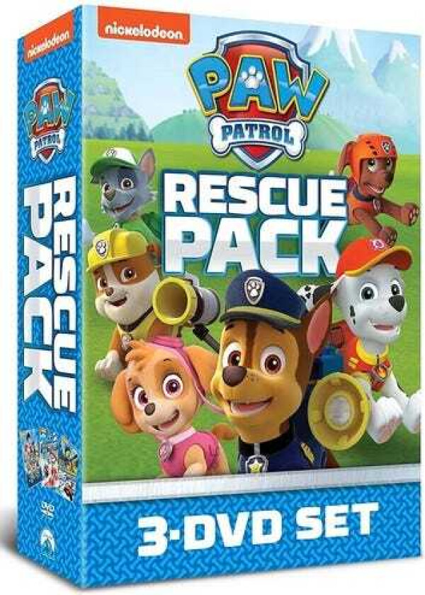 Paw Patrol Rescue Pack DVD