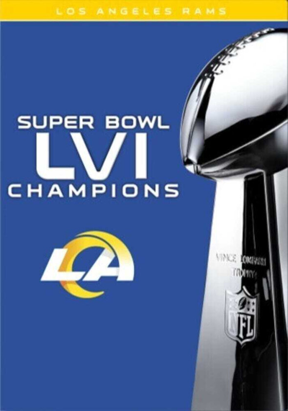 Nfl Super Bowl Lvi Champions: Los Angeles Rams Bluray