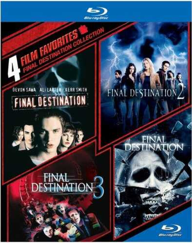 4 Film Favorites: Final Destination Collection Bluray