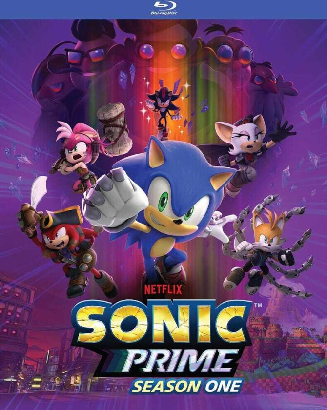 Sonic Prime Sesong 1 Bluray